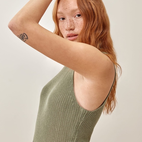 Reformation Lilac Top, Green, Sz Small - Picture 2 of 8